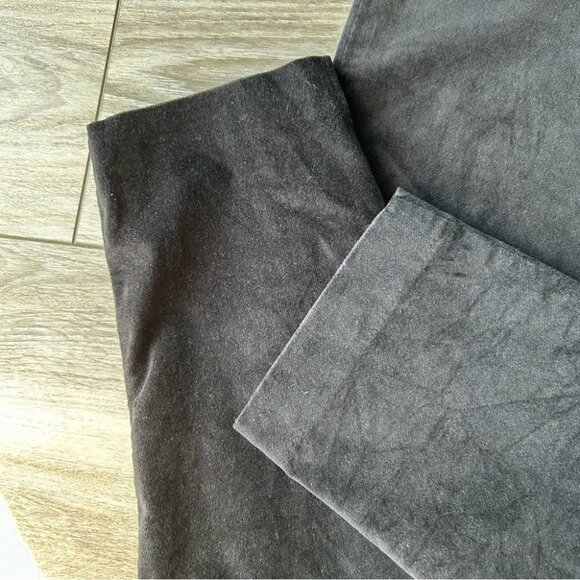 Talbots Black Curvy Slim Fit Velveteen Pants - Picture 9 of 13